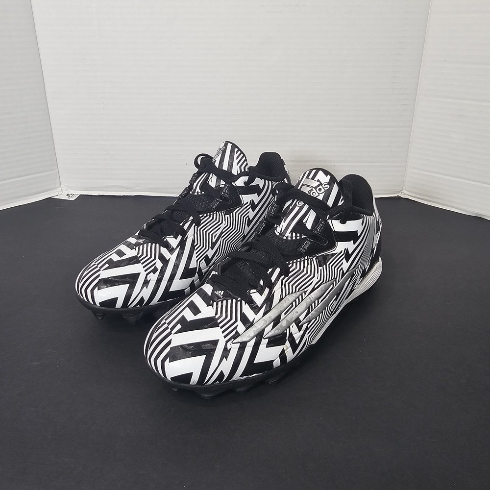 Adidas Performance Filthyspeed Football Cleats Shoes 4 Youth Low Striped Zebra